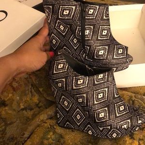 Wedge Peep Toe Sandle